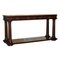Hand Carved American Hardwood Console Table from Ralph Lauren, Image 1