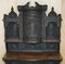 Ornately Hand Carved Burmese Temple Cabinet, 1860s, Image 3