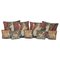 Vintage French Embroidered Scatter Sofa Cushions, Set of 9 1