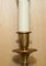 French Gilt Bronze Ribbon & Wheat Twin Branch Wall Sconces, 1920s, Set of 4, Image 13