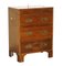 Military Campaign Hardwood Drinks Cabinet, 1920s 1