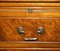 Vintage Burr Walnut Chest of Drawers with Butlers Serving Tray, 1940s 5