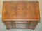 Vintage Burr Walnut Chest of Drawers with Butlers Serving Tray, 1940s, Image 9