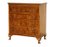 Vintage Burr Walnut Chest of Drawers with Butlers Serving Tray, 1940s, Image 1