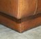 Vintage Heritage Aged Brown Wide Sofa Patina by Timothy Oulton 8
