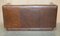 Vintage Heritage Aged Brown Wide Sofa Patina by Timothy Oulton, Image 19