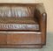 Vintage Heritage Aged Brown Wide Sofa Patina by Timothy Oulton 10