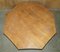 Huge Vintage Adzed Octagonal Dining Table from Robert Mouseman Thompson, 1950s 13