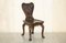 Hand Carved Colonial Hall Side Chair, 1860s 2