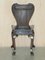 Hand Carved Colonial Hall Side Chair, 1860s 19