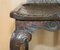 Hand Carved Colonial Hall Side Chairs, 1860s, Set of 2, Image 10