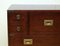Cassettiera vintage marrone militare TV Media Storage Cabinet, Immagine 6