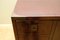 Vintage Brown Military Campaign TV Media Storage Cabinet False Drawers, Image 8