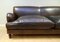 Braunes Leder 3-Sitzer Sofa im Stil von Howard 9