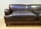 Brown Leather 3-Seater Sofa in the style of Howard 9