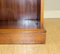 Bradley Burr Yew Wood Low Open Bookcase with Adjustable Shelves, Image 11