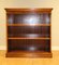 Bradley Burr Yew Wood Low Open Bookcase with Adjustable Shelves, Image 4