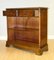 Vintage Yew Wood Open Dwarf Library Bookcase with Drawers, Image 3