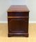 Late 20th Century Waring & Gillow Pedestal Desk with Gold Tooled Red Leather Top, Image 12