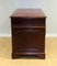 Late 20th Century Waring & Gillow Pedestal Desk with Gold Tooled Red Leather Top, Image 14