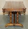 19th Century Specimen Geometric Sample Wood Inlaid Coffee Table, 1880s 18
