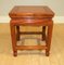 Chinese Hardwood Nest of Tables on Square Feet, Set of 4 13
