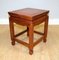 Chinese Hardwood Nest of Tables on Square Feet, Set of 4 12