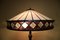 Tiffany Bronze Coloured Diamond Glass Table Lamp 4