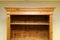 Open Pine Bookcase with Four Adjustable Shelves Plinth Base 6