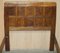 Burr Oak Single Bed Frame, 1930s 9