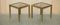 Mid-Century Modern Paris Brass Smoked Glass Side Tables from Maison Jansen, 1950s, Set of 4 3
