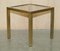 Mid-Century Modern Paris Brass Smoked Glass Side Tables from Maison Jansen, 1950s, Set of 4 17