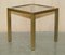 Mid-Century Modern Paris Brass Smoked Glass Side Tables from Maison Jansen, 1950s, Set of 4, Image 17
