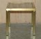 Mid-Century Modern Paris Brass Smoked Glass Side Tables from Maison Jansen, 1950s, Set of 4 20