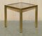 Mid-Century Modern Paris Brass Smoked Glass Side Tables from Maison Jansen, 1950s, Set of 4, Image 19