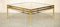 Mid-Century Modern Paris Brass Smoked Glass Coffee Table from Maison Jansen, 1950s, Image 2