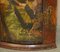 George I Henry VII Polychrome Painted Corner Wall Cabinets, 1700s, Set of 2, Image 10