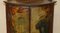 Armarios de pared de esquina George I Henry VII pintados, década de 1700. Juego de 2, Imagen 4