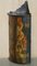 Armoires Murales d'Angle George I Henry VII Peintes Polychromes, 1700s, Set de 2 19