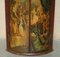 George I Henry VII Polychrome Painted Corner Wall Cabinets, 1700s, Set of 2, Image 7