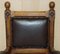 Gothic Revival Oak Pugin Carver Armchair, 1880s, Image 3