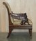 French Hardwood Hand Carved Sphinx Salon Dining Throne Chairs, 1880s, Set of 6, Image 19