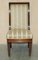 French Hardwood Hand Carved Sphinx Salon Dining Throne Chairs, 1880s, Set of 6 3