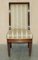 French Hardwood Hand Carved Sphinx Salon Dining Throne Chairs, 1880s, Set of 6, Image 3