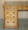 Antique Victorian Oak Partner Desk, 1883 4