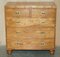 Camphor Wood Military Campaign Chest of Drawers, 1920s, Set of 2 3