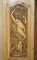 Art Nouveau Pine Wardrobe 7