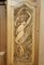 Art Nouveau Pine Wardrobe 8