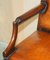 Gainsborough Hand Dyed Whisky Brown Leather Office Desk Chair, 1900s, Image 8