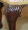 Set of Victorian Claw & Ball Hardwood Framed Small Footstools 11